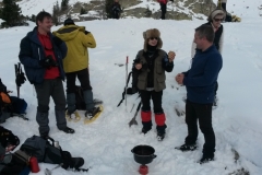Lac de trécolpas, le Boréon, Terres d'émotions, randonnée dans le 06, raquettes à neige