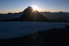 Mont Mounier, lever de soleil, Parc du Mercantour, Terres d'émotions, Randonnée dans le 06
