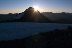 Mont Mounier, lever de soleil, Parc du Mercantour, Terres d'émotions, Randonnée dans le 06