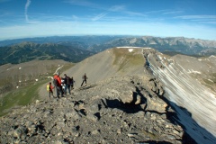 Mont Mounier, lever de soleil, Parc du Mercantour, Terres d'émotions, Randonnée dans le 06