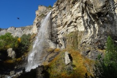 Sources du Var, Terre sd'émotions, entraunes, Estenc, Cascade, randonnée dans le 06