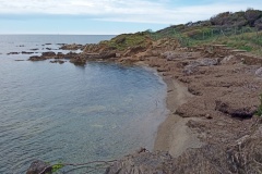 Pointe de St Tropez, Pointe de la Rabiou, Plage de Tahiti, pampelonne, Sentier du littoral, Terres d'émotions, Randonnée dans le 83