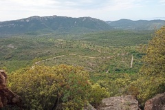 Perthus Occidental, Esterel, Col de belle barbe, Terres d'émotions, Randonnée dans le 06
