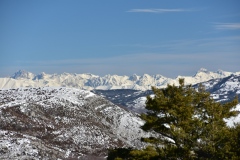 Montagne de Thiey, Terres d'émotions, randonnée dans le 06, Canaux, Neige, Raquettes
