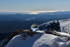 Montagne de Thiey, Terres d'émotions, randonnée dans le 06, Canaux, Neige, Raquettes