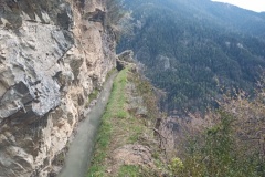 Roubion, Canal de la Vionène, Roure, Terres d’émotions, Randonnée dans le 06