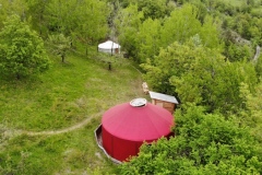 Yourte Mongole, Gorges de Daluis, Terres d'émotions, Randonnée dans le 06