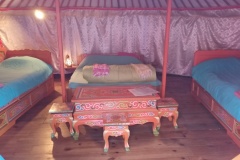 Yourte Mongole, Gorges de Daluis, Terres d'émotions, Randonnée dans le 06