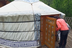 Yourte Mongole, Gorges de Daluis, Terres d'émotions, Randonnée dans le 06