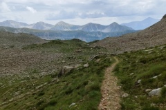 Lacs Aver -Italie. Terres d'émotions. Col de la lombarde