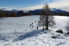 Tête de Garnier, Beuil Les Launes, Raquettes à neige, Lac de Beuil, Terres d'émotions, Randonnée dans le 06.