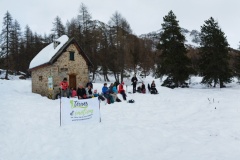 Nouvel an refuge de la Cantonnière, estenc, Col de la cayolle, vallon de sanguinières, Terresd'émotions, randonnée dans le 06