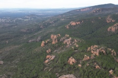 Bagnols en forêt, Carrière de meules, La gardiette, Oppidum de la forteresse, Terres d'émotions, Randonnée dans le 06
