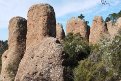 Bagnols en forêt, Carrière de meules, La gardiette, Oppidum de la forteresse, Terres d'émotions, Randonnée dans le 06