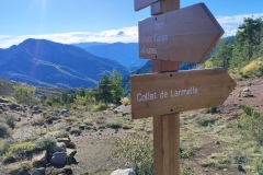 Tête de Pibossan, Léouvé, Pélites du Cians, Terres d'émotions, randonnée dans le 06