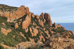 Pic du Cap Roux, Grotte de Saint Honorat, Estérel, Terres d'émotions, Randonnée dans le 06, Théoule, Pic de l'ours
