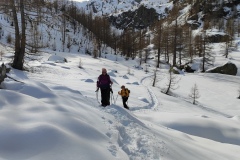Vallon de valmasque, Casterino, Terres d'émotions, randonnée dans le 06, Refuge de Valmasque, Raquettes à neige