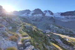 Gran Paradiso, Valsavarenche, Trek tour, Italie, Val d\'Aoste, Terres d\'émotions, Tour  des glaciers, refuges italiens