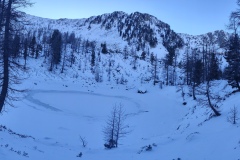 Lacs des Adus, col de Salèse, Le Boréon, Neige poudreuse, terres d'émotions, randonnée dans le 06